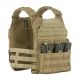 Tactical Assault Gear Vanguard Plate Carrier Set w/ Skeletal Cummerbund, Coyote Tan, Large 831332