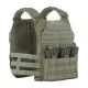 Tactical Assault Gear Vanguard Plate Carrier Set w/ Skeletal Cummerbund, Ranger Green, Large 831334