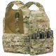 Tactical Assault Gear Vanguard Plate Carrier Set w/ Standard Cummerbund, Multicam, Medium 831317