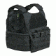 Vanguard Plate Carrier Set w/ Standard Cummerbund, Black, Large