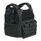 Tactical Assault Gear Vanguard Plate Carrier Set w/ Standard Cummerbund, Black, XL 831323