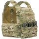 Tactical Assault Gear Vanguard Plate Carrier Set w/ Standard Cummerbund, Multicam, XL 831325