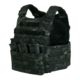 Tactical Assault Gear Vanguard Plate Carrier Set w/Standard Cummerbund, Medium, Mc Black, 835898