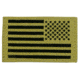 Tactical Assault Gear Velcro US Nylon/IR Flag US Flag Patches Right, Coyote Tan 831231