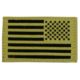 Tactical Assault Gear Velcro US Nylon/IR Flag US Flag Patches Right, Coyote Tan 831231