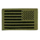 Tactical Assault Gear Velcro US Nylon/IR Flag US Flag Patches Right, Ranger Green 831232