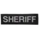 Tactical Tailor Sheriff ID Badge, Gray/Black, 3x10, 78221-2