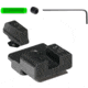 Tag Precision Glock Slim TSP TAC Pistol Sights, 42, 43, 43X, 48 Excludes M.O.S. Models, Black, 001PN005PN