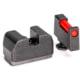 Tag Precision Glock TSH OR 9MM/.40 S&amp;W Pistol Sights Fiber Optic, 17/17L, 19/19X, 22, 23, 24, 26, 27, 33, 34, 35, 39, 45, 47, Black, 003BE003PN