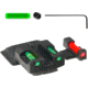 Tag Precision SW MP TSF TAC Pistol Sights Fiber Optic, M&amp;P, M2.0, Full Size &amp; Compact, Black, 027BE027BG