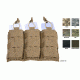 Tactical Assault Gear MOLLE Triple Shingle with Bungee Multicam MSB31MC