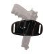 Tagua Gunleather Quick Draw Belt Holster, Kel-Tec P-32/Kel-Tec P-3AT .380 ACP, Right Hand, Leather, Black, BH2-010
