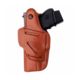Tagua Gunleather Four in One Holster, Brown, Right Hand, IPH4-357