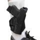 Tagua Gunleather Leather Ankle Holster for Colt 1911-3in, Right Handed, Black, LANK-205