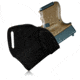 Tagua Gunleather Middle Back Holster, Black, Right Hand, MBH-005