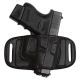 Tagua Gunleather Ruger LCR Black/Ambidextrous Holster BH2-020
