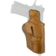 Tagua Gunleather Elite OWB Leather Holster, Glock 43 - Glock 48 /9 mm/ Walther P22 3.4in, Ambidextrous, Black, TX-ELITE-AMBI-355