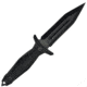 Takumitak Protector Fixed Blade Knife, 4.5in, 3Cr13 Blade, Spear Point, FRN, Black, TKF303