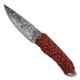 Takumitak Nighthawk Fixed Blade Knife, 4.25in, 3cr13 Blade, Drop Point Blade, 550LB Paracord Wrapped, Orange, TKF101OR-CS