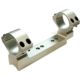 Talley Lightweight Alloy Scope Mounts, Thompson/Center Encore Pro Hunter, 1in Tube, Medium, Silver, S940723