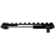 TANDEMKROSS Advantage Charging Handle and Picatinny Scope Base For Ruger 10/22, Black, TK18N0099BLK1