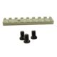 TANDEMKROSS Shadow Picatinny Rail for Ruger MKII/III/IV and 22/46, Gray, TK05N0014GRY1
