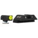 Tapco STDH Tritium Pistol Night Sight, Glock, Black Rear Sight, Tritium Green Front Sight, Black, TAP22040
