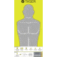 TASER Practice Target, Multi, 100672