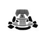 Team Wendy EPIC Air Helmet Liner System, Foliage Green, Medium/Large 04-11