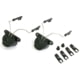 Team Wendy EXFIL Quick Release Comms Adaptor Kit w/ Unity Tactical SARA Comms Adapter, Black, 80-CAK-SABB