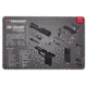 Tekmat Armorers Bench Mat 11''x17'' Sigarms P365 Black