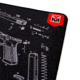 Tekmat Armorers Bench Mat Ultra 15x20 Glock Gen 4 Blk