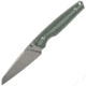 Tenable Knives Parr Fixed Blade Grn Micarta, G011B5