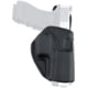 Texas 1836 Clip-On Outside The Waistband Holster, Right Hand, Smith &amp; Wesson J-Frame / M&amp;P Bodyguard 38 Revolvers, Ruger LCR, With No Attachment, Black, TX-CO-OWB-020