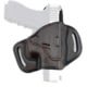 Texas 1836 Fort - Quick Draw OWB Holster, Left Hand, Most Glock Full Size 9mm/.40 and Similar Frame, Brown, TX-EP-BH2-303