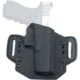 Texas 1836 KYDEX Oathkeeper - Open Top OWB Kydex Holster, Right Hand, Glock 19, With Streamlight TLR-6, Streamlight TLR-7 Attachment, Black, OATHKEEPER-370
