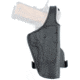 Texas 1836 PD1 - Rotating Thumb Release OWB Paddle Holster, Left Hand, Most Glock Full Size 9mm/.40 and Similar Frame, With No Attachment, Black, TX-PD1-301