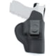 Texas 1836 Soft Leather IWB Holster, Left Hand, Smith &amp; Wesson J-Frame / M&amp;P Bodyguard 38 Revolvers, Ruger LCR, Black, TX-SOFT-021