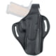 Texas 1836 Standoff - Thumb Break OWB Holster, Left Hand, 1911 5in, Black, TX-BH1-201