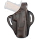 Texas 1836 Standoff - Thumb Break OWB Holster, Right Hand, 1911 5in, Brown, TX-BH1-202