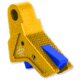 The Gun Company Gen 1-5 TWP Trigger, Gold Shoe/Blue Safety, Gold/Blue, TGC-TWP-TRG-GOLD-BLU