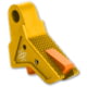 The Gun Company Gen 1-5 TWP Trigger, Gold Shoe/Orange Safety, Gold/Orange, TGC-TWP-TRG-GOLD-OR