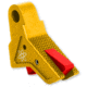 The Gun Company Gen 1-5 TWP Trigger, Gold Shoe/Red Safety, Gold/Red, TGC-TWP-TRG-GOLD-RED