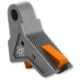 The Gun Company Gen 1-5 TWP Trigger, Gray Shoe/Orange Safety, Gray/Orange, TGC-TWP-TRG-GRY-OR
