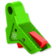 The Gun Company Gen 1-5 TWP Trigger, Monster Green Shoe/Red Safety, Monster Green/Red, TGC-TWP-TRG-MGRN-RED