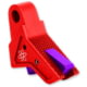 The Gun Company Gen 1-5 TWP Trigger, Red Shoe/Purple Safety, Red/Purple, TGC-TWP-TRG-RED-PRP