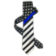 Thin Blue Line American Flag Tie, Standard