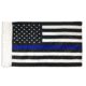 Thin Blue Line American Motorcycle Flag, 6x9in, TBL-AM-MOT