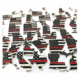 Thin Blue Line Arkansas, Thin Red Line American Flag Pin - AR-TRL-PIN
