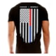 Thin Blue Line Men's Honor Dual, Black - MENS-HONOR-DUAL-BLACK-LARGE